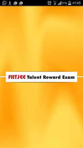 FIITJEE Talent Reward Exam