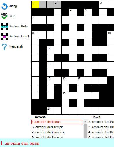 Teka Teki Silang Antonim - Android Apps on Google Play