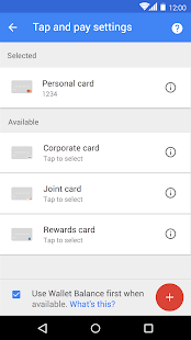 Google Wallet - screenshot thumbnail