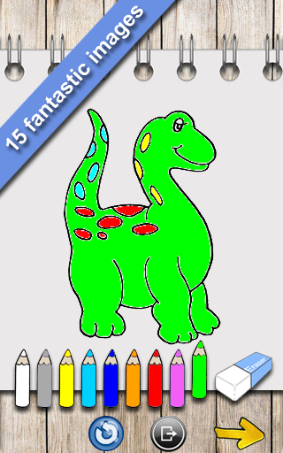 Dinosaurs Coloring Book