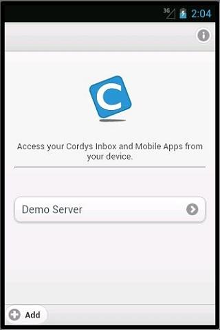 Cordys Mobile App
