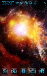 Galaxy Atom theme poster 4