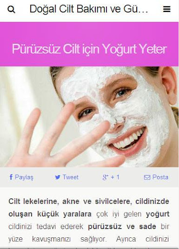 Cilt Bakımı ve Güzellik