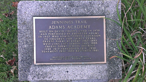 Jennings Trail Plaque