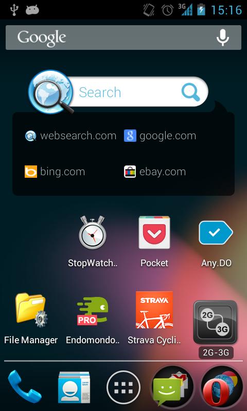 Web Search Browser Screen 2
