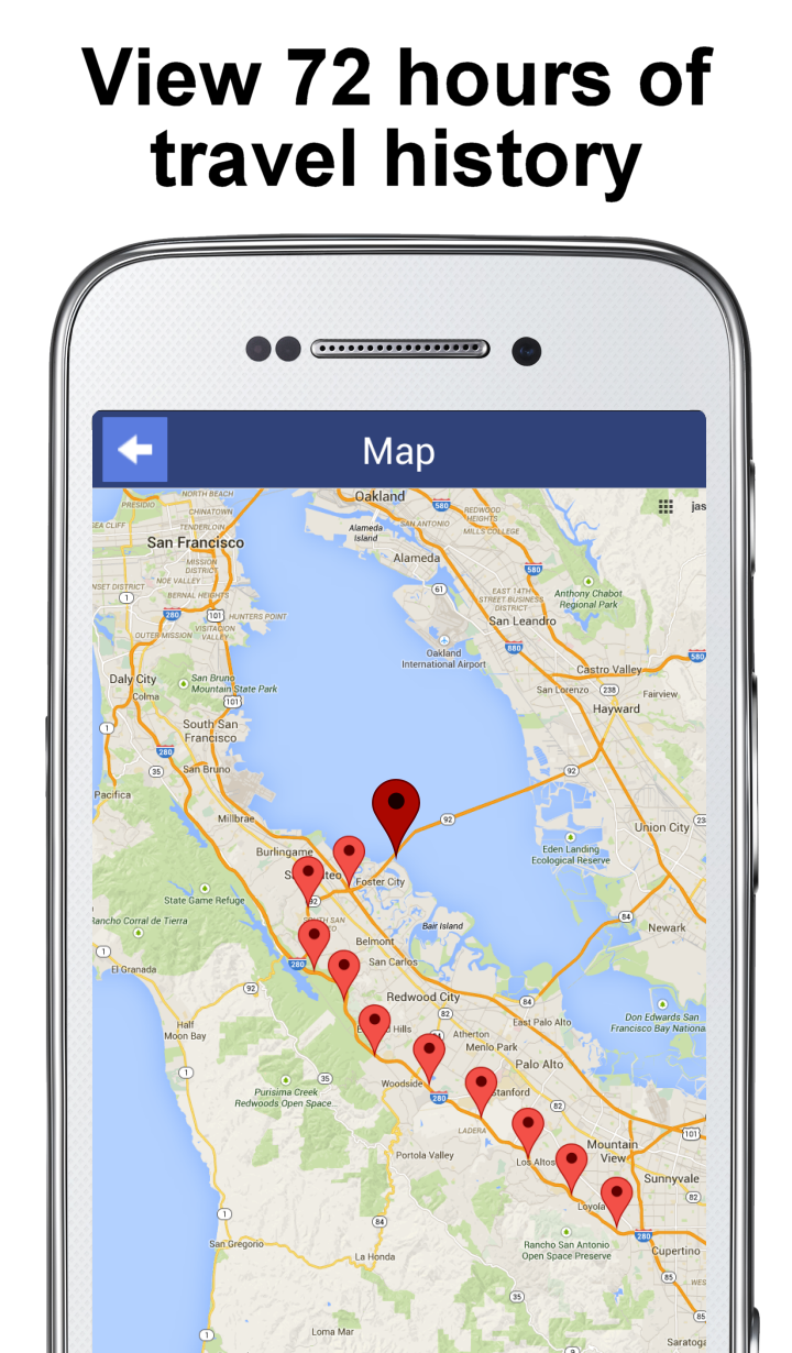 PhoneTracker with FriendMapper Screen 3