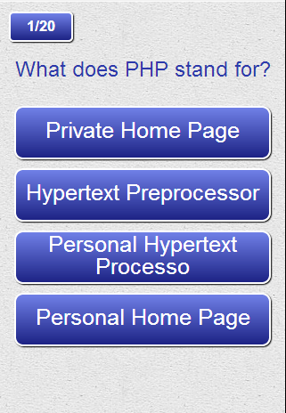 Test you PHP skills PHP Quiz