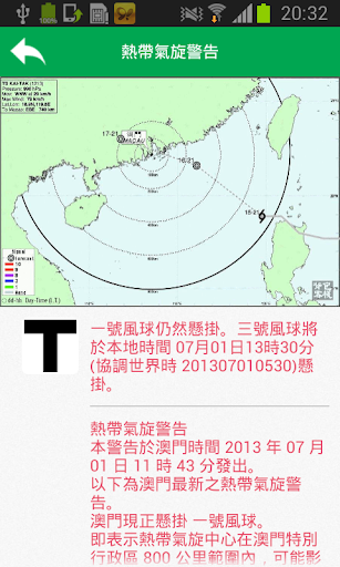 【免費天氣App】澳門氣象局SMG-APP點子