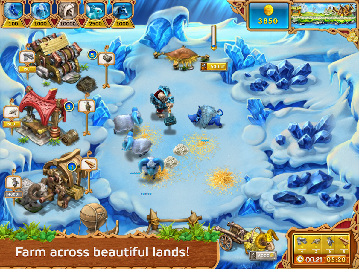 Farm Frenzy: Viking Heroes - screenshot