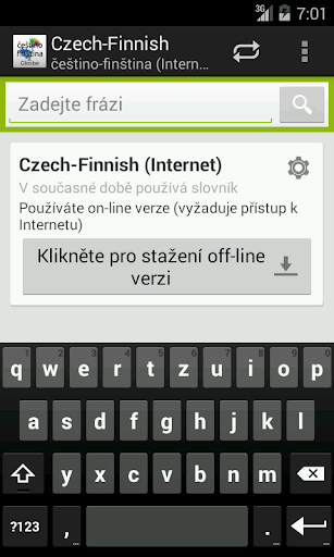 Czech-Finnish Dictionary