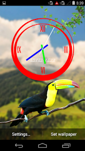download My Photo Clock Wallpaper free