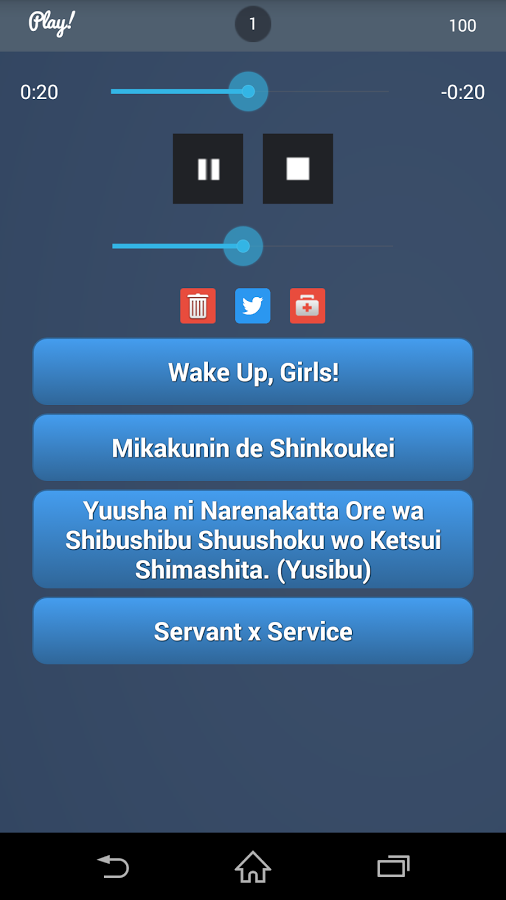 Whats the Anime? Music Pro Screen 3