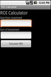 ROI Calculator Screenshots 1