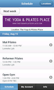 The Yoga and Pilates Place Screenshots 0