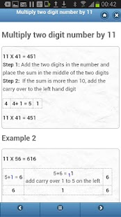 Rapid Mental Math Tricks Screen 2