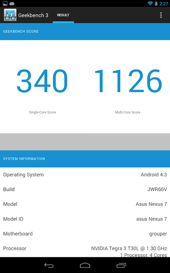 Geekbench 3 