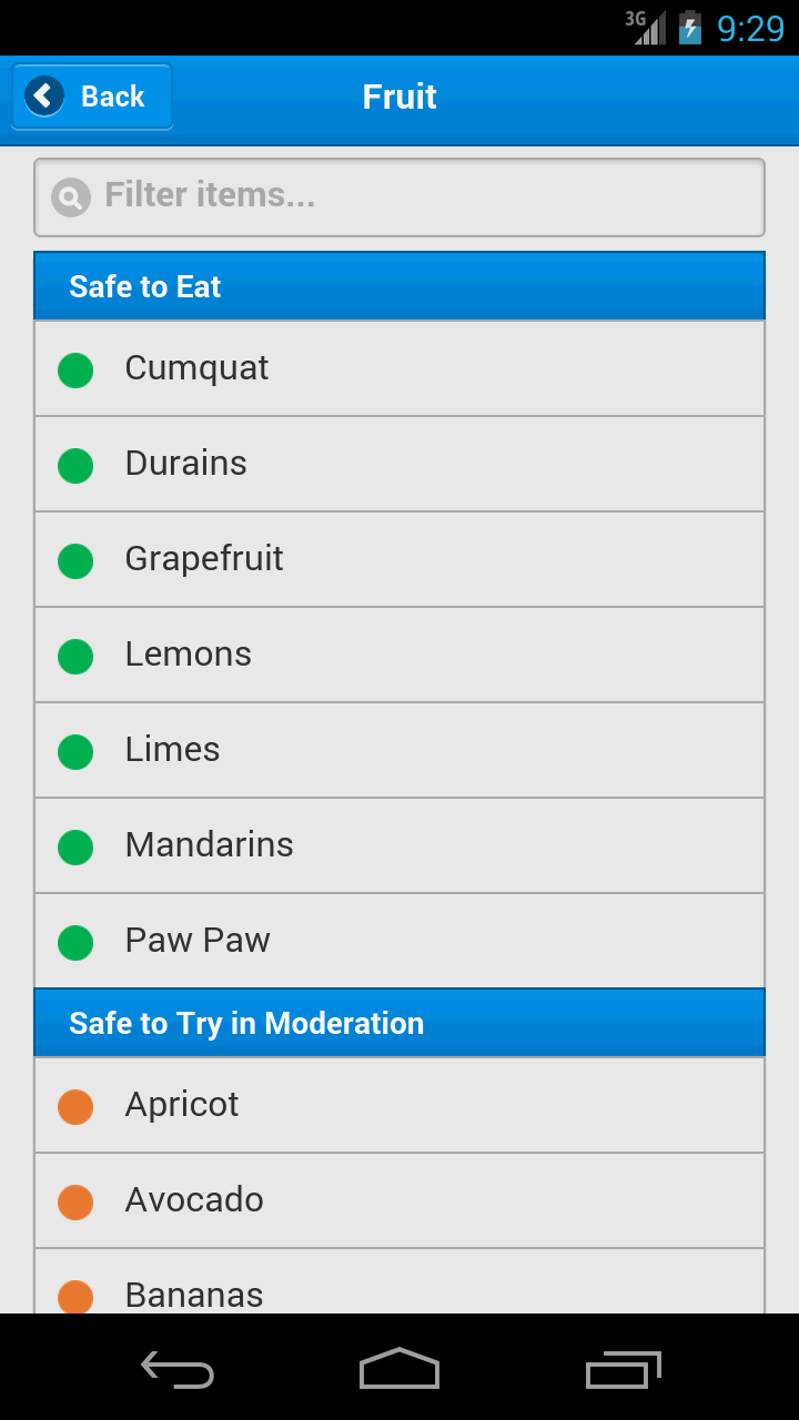 Fructose Guide Screen 2