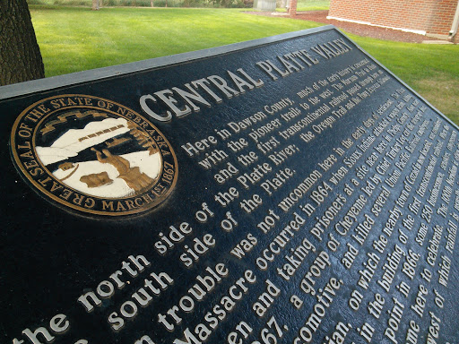 Central Platte Valley Plaque