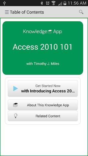 【免費教育App】kApp: Access 2010 Training 101-APP點子