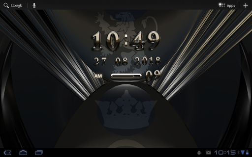 【免費生活App】Cesar Digital Clock Widget-APP點子