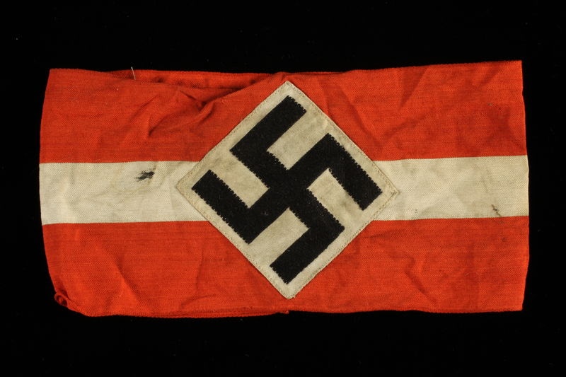 Hitler Youth armband with a swastika acquired by a US soldier — Google Arts  & Culture