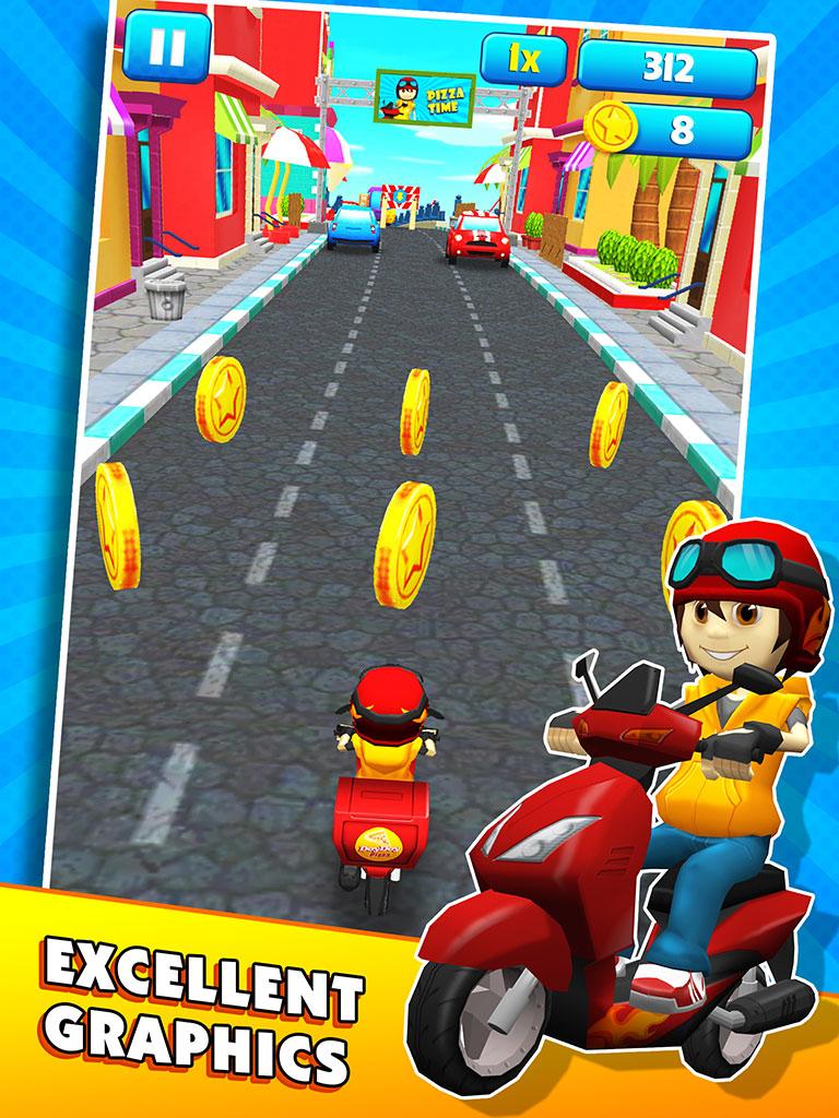Subway Scooters Free -Run Race Screen 2