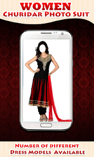 Women Churidar Photo Suit Screenshots 2