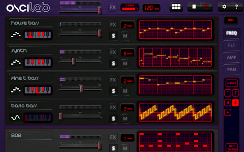 Oscilab Pro - Step Sequencer