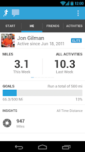 RunKeeper - GPS Track Run Walk - screenshot thumbnail