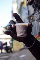 Sometimes all you need is a cup of tea to fix it all! And the old man said, 'Hell, yes!'.  Chennai '15 by Vasvi Mukerjee -  