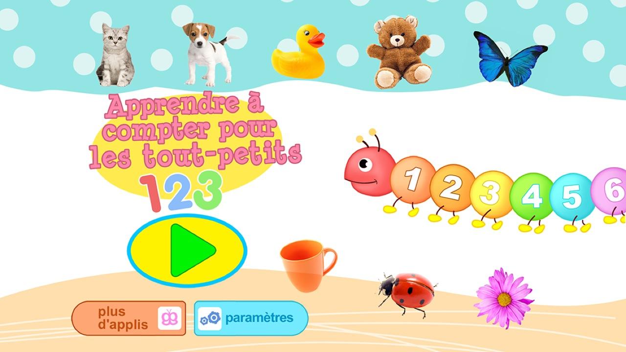 Android application Toddler Counting 123 HD screenshort
