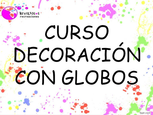 Curso decoración con globos