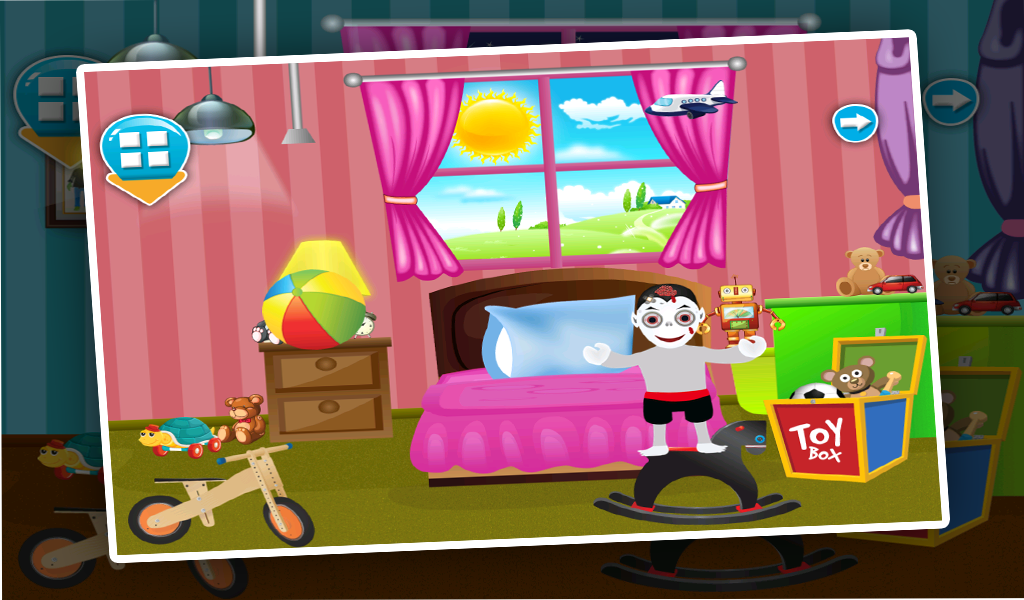Android application Zombie Care Salon screenshort