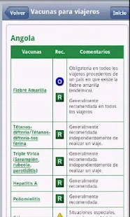 AEV: Vacunación para viajeros - screenshot thumbnail