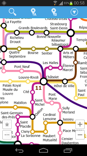 Paris Metro Map