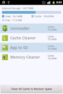 Cache Cleaner - screenshot thumbnail