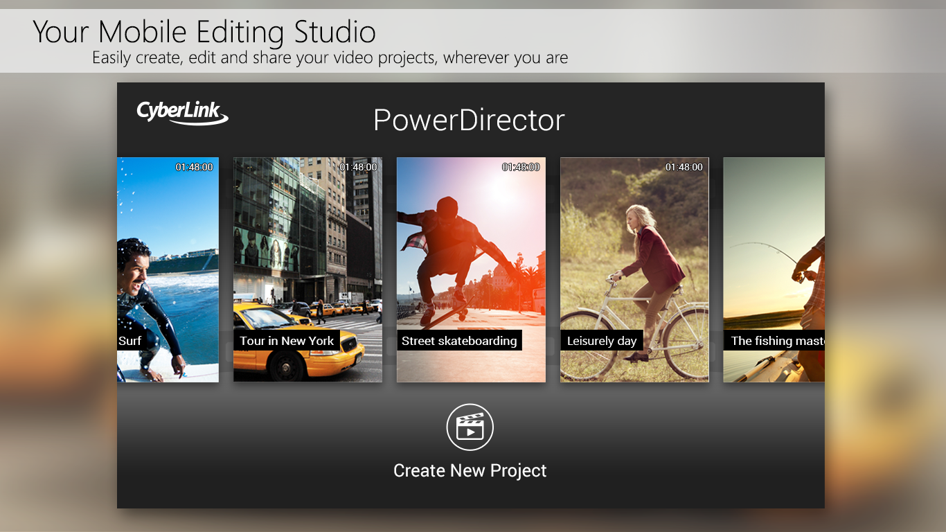    PowerDirector Video Editor App- screenshot  