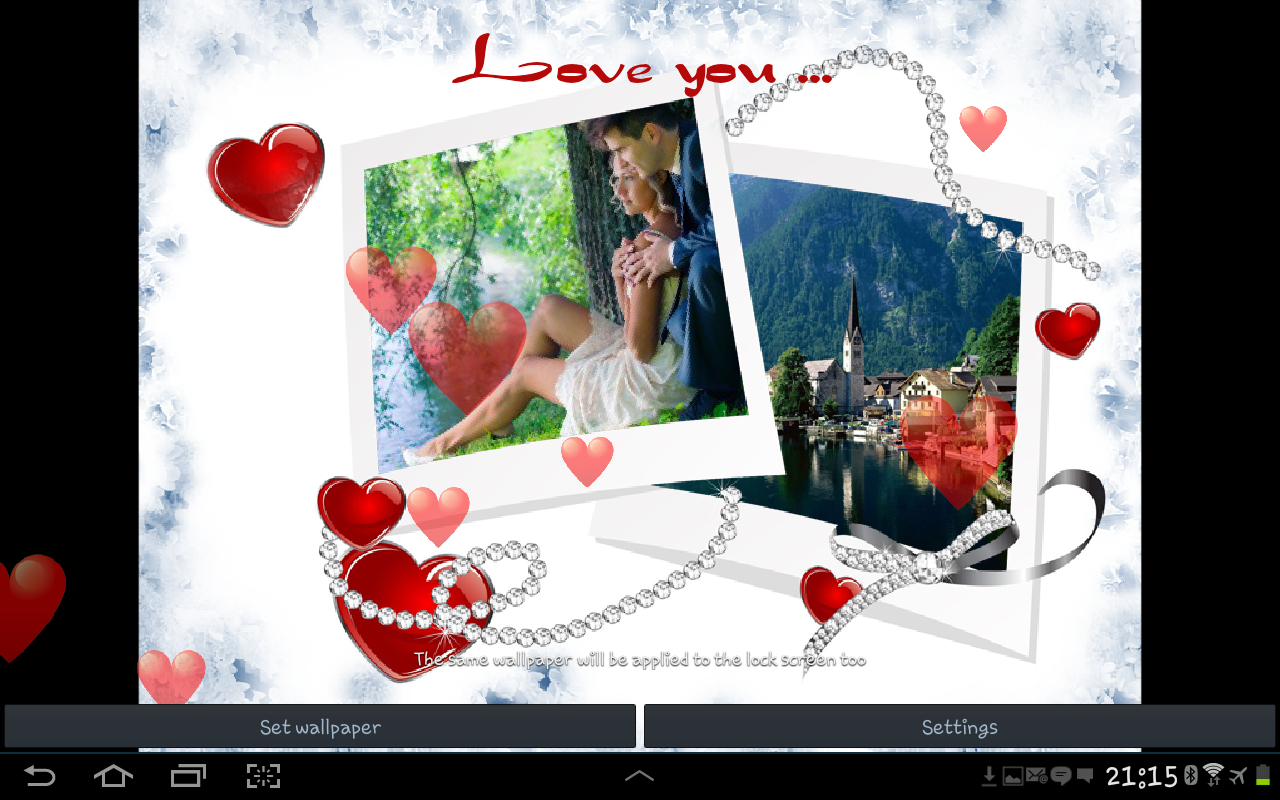 Wallpaper Cinta Foto Hidup Apl Android Di Google Play