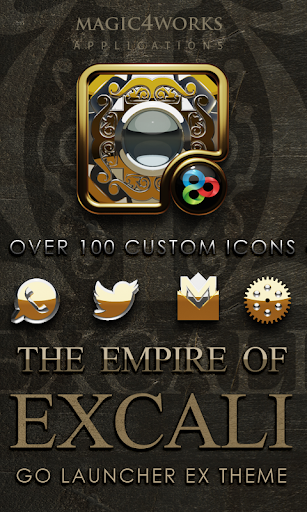 GO Launcher Theme Excali