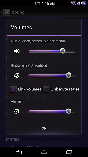 【免費個人化App】CM10 - Elegant Purple Theme-APP點子