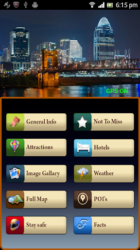 Cincinnati Offline Map Guide