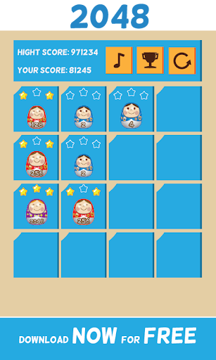 【免費解謎App】2048 roly poly dolls-APP點子