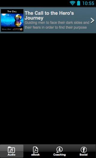 Android application The Call to the Heros Journey screenshort