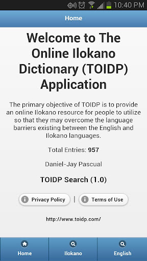 TOIDP - Search