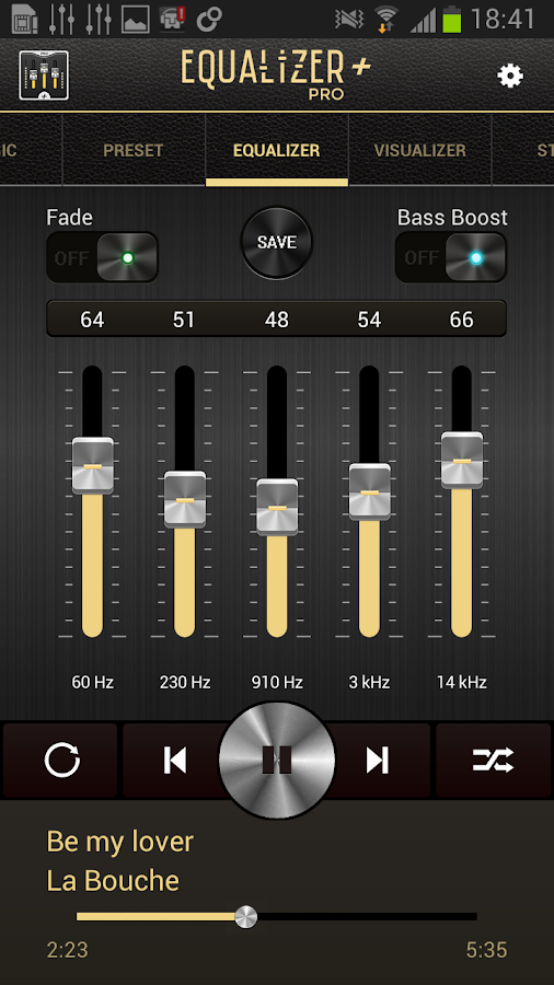Equalizer + Pro (Music Player) - screenshot