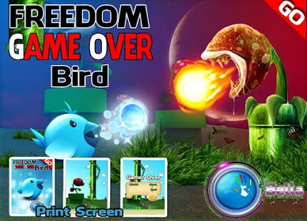 FREEDOM FOR BIRD - GAME OVER