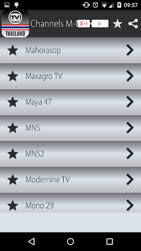 【免費媒體與影片App】TV Channels Thailand-APP點子