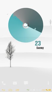 How to download GRADIENT UCCW MNMAL CLOCK SKIN 1.0 unlimited apk for laptop