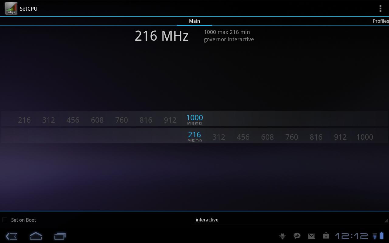   SetCPU for Root Users- 스크린샷 