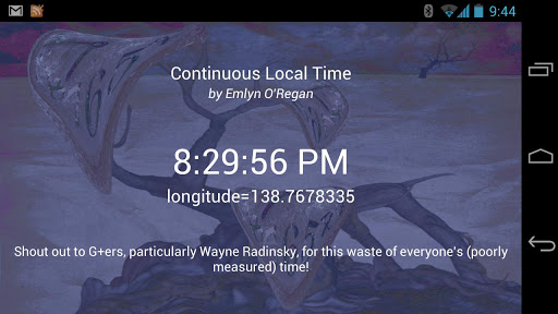 Continuous Local Time